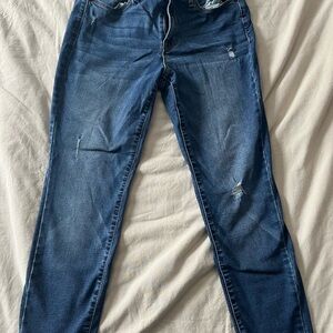 Old Navy Rockstar blue jeans